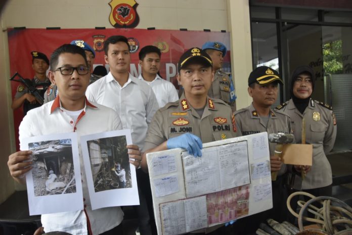 PRESS CONFERENCE_GURANDIL-1 Taken by Humas Polres Bogor